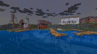 Screenshot of the Minecraft Bedrock Marketplace product Island Escape created by CrackedCubes.