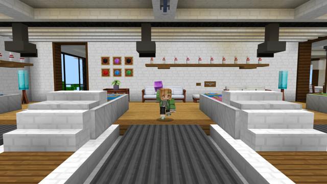 Screenshot of the Minecraft Bedrock Marketplace product Jungle Cliff Mansion created by CrackedCubes.