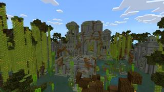 Screenshot of the Minecraft Bedrock Marketplace product Jungle Immersion created by CrackedCubes.