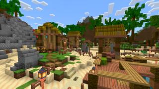 Screenshot of the Minecraft Bedrock Marketplace product Jungle Island created by CrackedCubes.