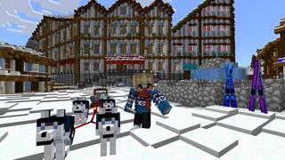 Screenshot of the Minecraft Bedrock Marketplace product Kingdom of Ice created by CrackedCubes.