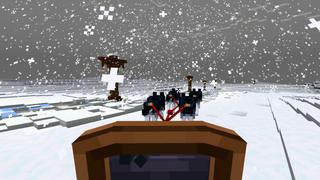 Screenshot of the Minecraft Bedrock Marketplace product Kingdom of Ice created by CrackedCubes.