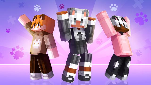 Thumbnail of the Minecraft Bedrock Marketplace product Kitty Kawaii created by CrackedCubes.