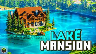 Thumbnail of the Minecraft Bedrock Marketplace product Lake Mansion created by CrackedCubes.