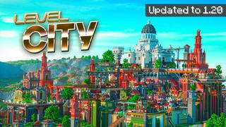 Thumbnail of the Minecraft Bedrock Marketplace product Level City created by CrackedCubes.