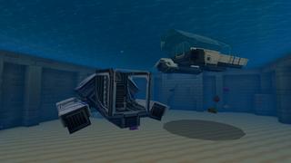 Screenshot of the Minecraft Bedrock Marketplace product Mansion Island created by CrackedCubes.