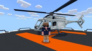 Screenshot of the Minecraft Bedrock Marketplace product Mansion Island created by CrackedCubes.