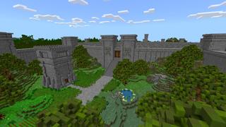 Screenshot of the Minecraft Bedrock Marketplace product Maze Challenge 2 created by CrackedCubes.