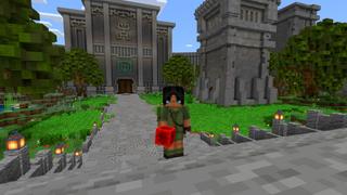 Screenshot of the Minecraft Bedrock Marketplace product Maze Challenge 2 created by CrackedCubes.