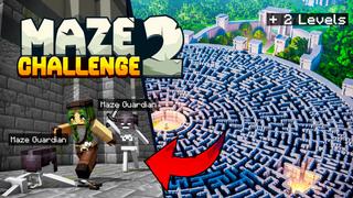 Thumbnail of the Minecraft Bedrock Marketplace product Maze Challenge 2 created by CrackedCubes.