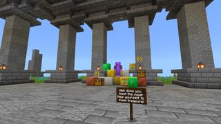 Screenshot of the Minecraft Bedrock Marketplace product Maze Tower created by CrackedCubes.