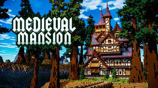 Thumbnail of the Minecraft Bedrock Marketplace product Medieval Mansion created by CrackedCubes.