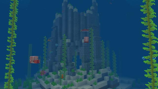 Screenshot of the Minecraft Bedrock Marketplace product Medieval Structures Add-On (1.0) created by CrackedCubes.