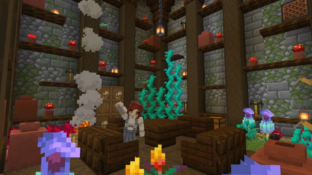 Screenshot of the Minecraft Bedrock Marketplace product Medieval Structures Add-On (1.0) created by CrackedCubes.