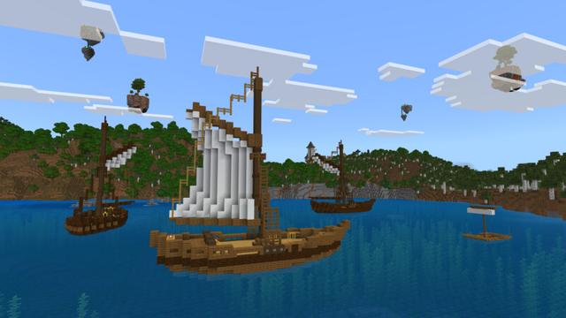 Screenshot of the Minecraft Bedrock Marketplace product Medieval Structures Add-On (1.0) created by CrackedCubes.