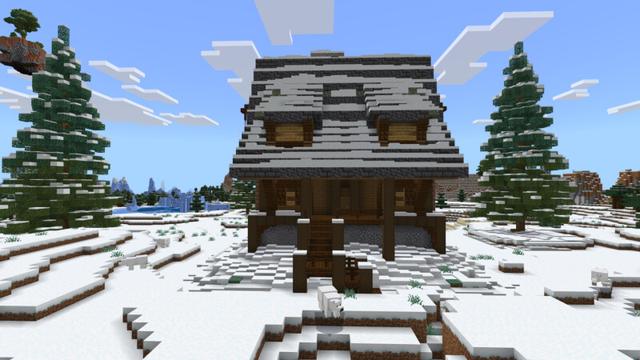 Screenshot of the Minecraft Bedrock Marketplace product Medieval Structures Add-On (1.0) created by CrackedCubes.