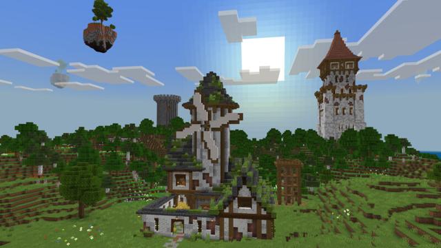 Screenshot of the Minecraft Bedrock Marketplace product Medieval Structures Add-On (1.0) created by CrackedCubes.