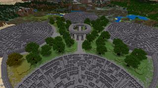 Screenshot of the Minecraft Bedrock Marketplace product Mini Maze Challenge created by CrackedCubes.