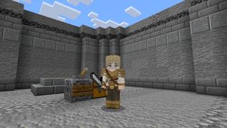 Screenshot of the Minecraft Bedrock Marketplace product Mini Maze Challenge created by CrackedCubes.