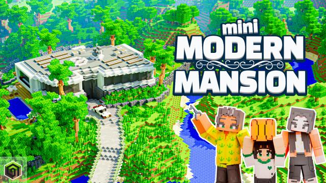 Thumbnail of the Minecraft Bedrock Marketplace product Mini Modern Mansion created by CrackedCubes.
