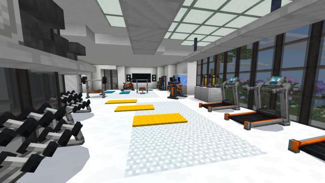 Screenshot of the Minecraft Bedrock Marketplace product Modern Hill Mansion created by CrackedCubes.