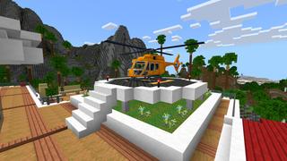 Screenshot of the Minecraft Bedrock Marketplace product Modern Mega Mansion created by CrackedCubes.