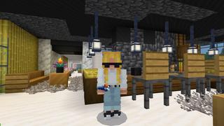 Screenshot of the Minecraft Bedrock Marketplace product Modern Tech Mansion created by CrackedCubes.