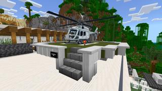 Screenshot of the Minecraft Bedrock Marketplace product Modern Tech Mansion created by CrackedCubes.