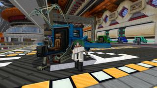 Screenshot of the Minecraft Bedrock Marketplace product Mountain Outpost created by CrackedCubes.