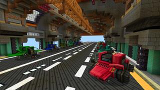 Screenshot of the Minecraft Bedrock Marketplace product Mountain Outpost created by CrackedCubes.