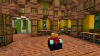 Screenshot of the Minecraft Bedrock Marketplace product Mountainside Temple created by CrackedCubes.