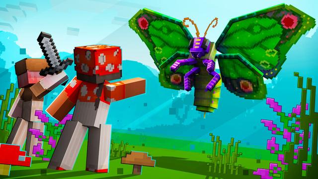 Thumbnail of the Minecraft Bedrock Marketplace product Mushroom World created by CrackedCubes.