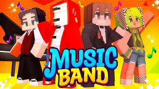 Thumbnail of the Minecraft Bedrock Marketplace product Music Band created by CrackedCubes.