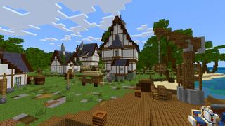 Screenshot of the Minecraft Bedrock Marketplace product Only Two Hearts created by CrackedCubes.