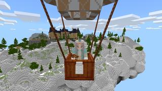 Screenshot of the Minecraft Bedrock Marketplace product Palace in the Sky created by CrackedCubes.