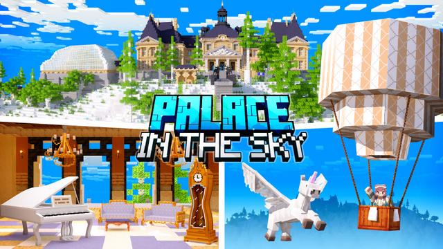 Thumbnail of the Minecraft Bedrock Marketplace product Palace in the Sky created by CrackedCubes.