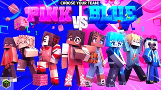 Thumbnail of the Minecraft Bedrock Marketplace product Pink vs Blue created by CrackedCubes.