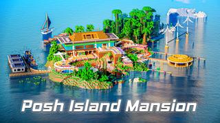 Thumbnail of the Minecraft Bedrock Marketplace product Posh Island Mansion created by CrackedCubes.