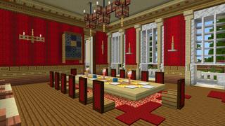 Screenshot of the Minecraft Bedrock Marketplace product Posh Mansion 2 created by CrackedCubes.