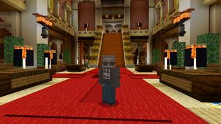 Screenshot of the Minecraft Bedrock Marketplace product Posh Mansion created by CrackedCubes.