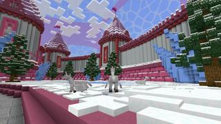 Screenshot of the Minecraft Bedrock Marketplace product Princess Under the Dome created by CrackedCubes.