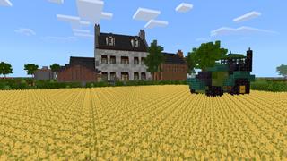 Screenshot of the Minecraft Bedrock Marketplace product Realistic Farm 2 created by CrackedCubes.