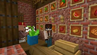 Screenshot of the Minecraft Bedrock Marketplace product Realistic Farm 2 created by CrackedCubes.