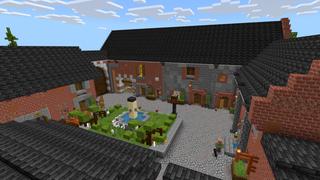 Screenshot of the Minecraft Bedrock Marketplace product Realistic Farm created by CrackedCubes.