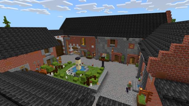 Screenshot of the Minecraft Bedrock Marketplace product Realistic Farm created by CrackedCubes.