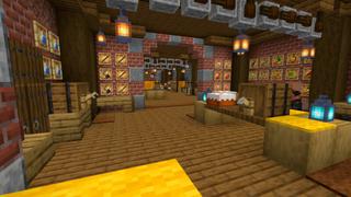 Screenshot of the Minecraft Bedrock Marketplace product Realistic Farm created by CrackedCubes.