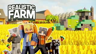 Thumbnail of the Minecraft Bedrock Marketplace product Realistic Farm created by CrackedCubes.