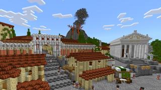 Screenshot of the Minecraft Bedrock Marketplace product Roman World created by CrackedCubes.