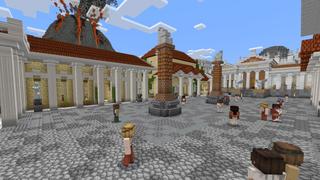Screenshot of the Minecraft Bedrock Marketplace product Roman World created by CrackedCubes.