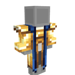 Thumbnail of the Minecraft Bedrock Marketplace product Royal Golden Outfit created by CrackedCubes.